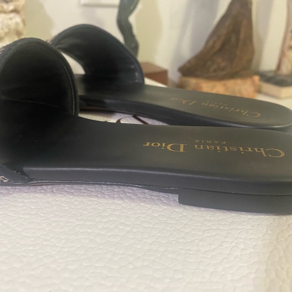 DIOR deep blue Dway slide sandal - Picture 6 of 8